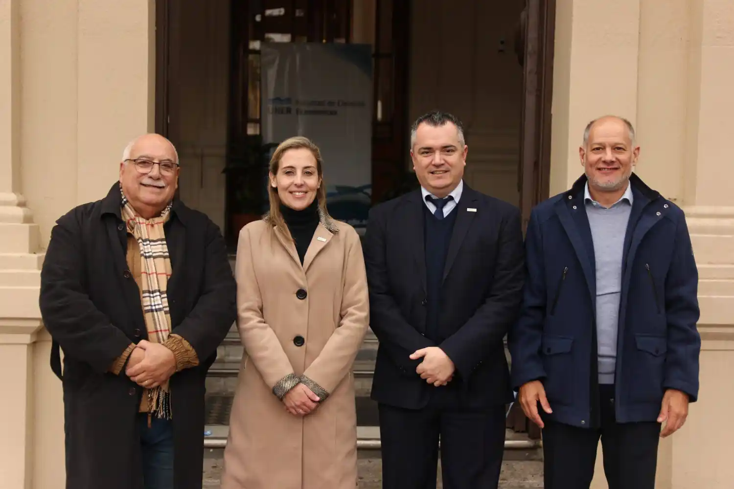Reinauguraron las fachadas del edificio de la Facultad de Ciencias Económicas