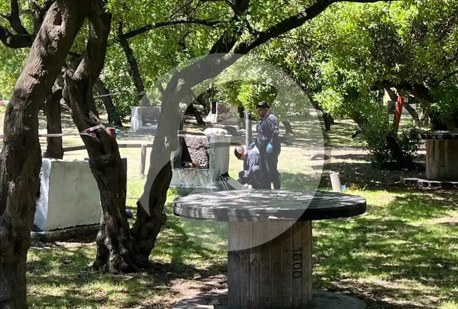 La Policía Científica en el lugar