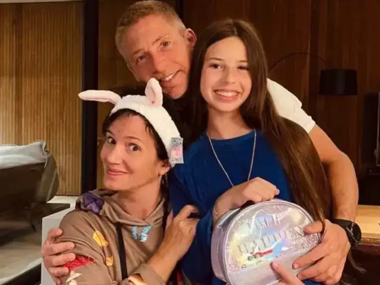 El cumpleaños de Margarita reafirmó que Adrián Suar y Griselda Siciliani mantienen una relación de respeto y acompañamiento en la crianza de su hija