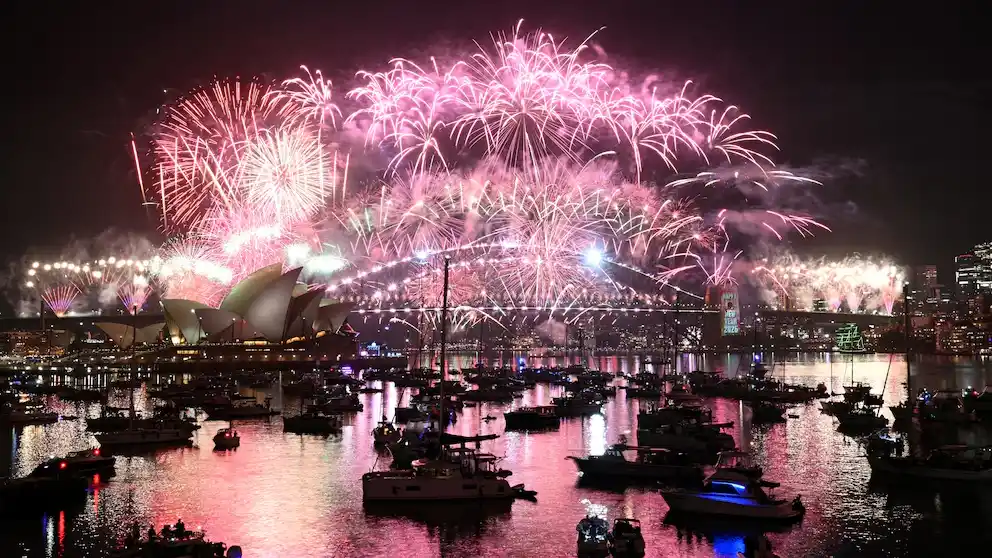 El mundo comienza a recibir el 2026: mirá los festejos más imponentes