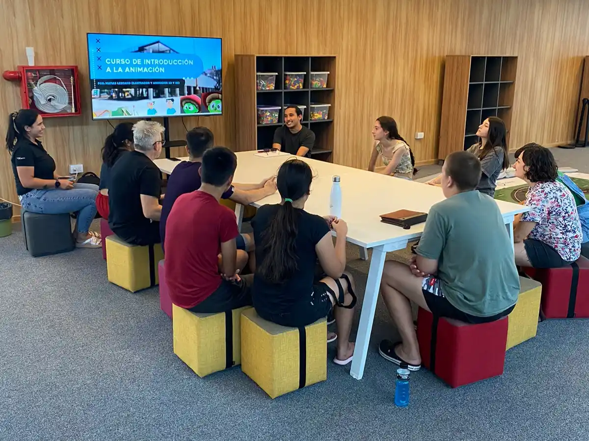 Comenzó el taller de  animación en Tecnoteca