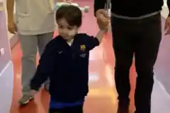 La caminata de Isidro por los pasillos del Hospital Italiano emocionó a todos