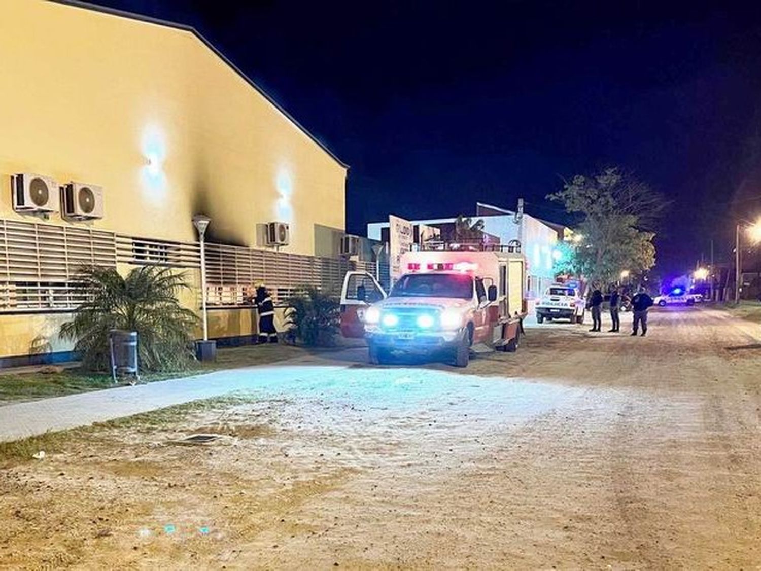 El incendio en la EPEP 445 del barrio Liborsi
fue intencional y el autor quedó detenido