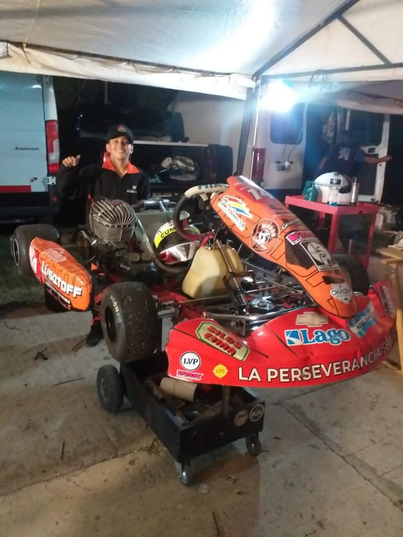 Bruno Oliver terminó 4to en el inicio de la categoría junior AZK de Mar del Plata