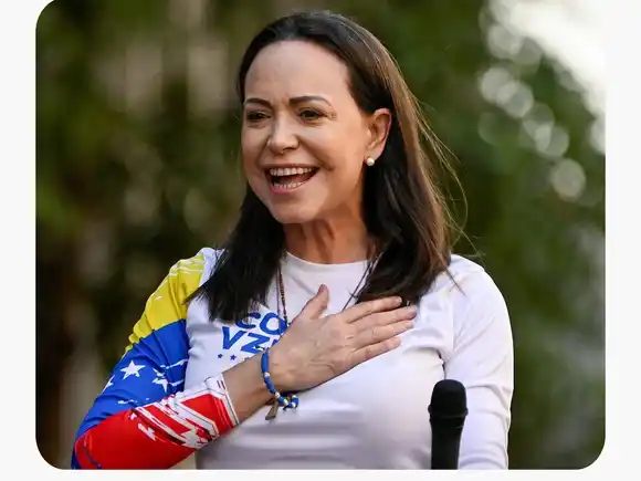 María Corina pide a Europa contribuir con la "liberación de Venezuela" y "la reconstrucción de la moral"