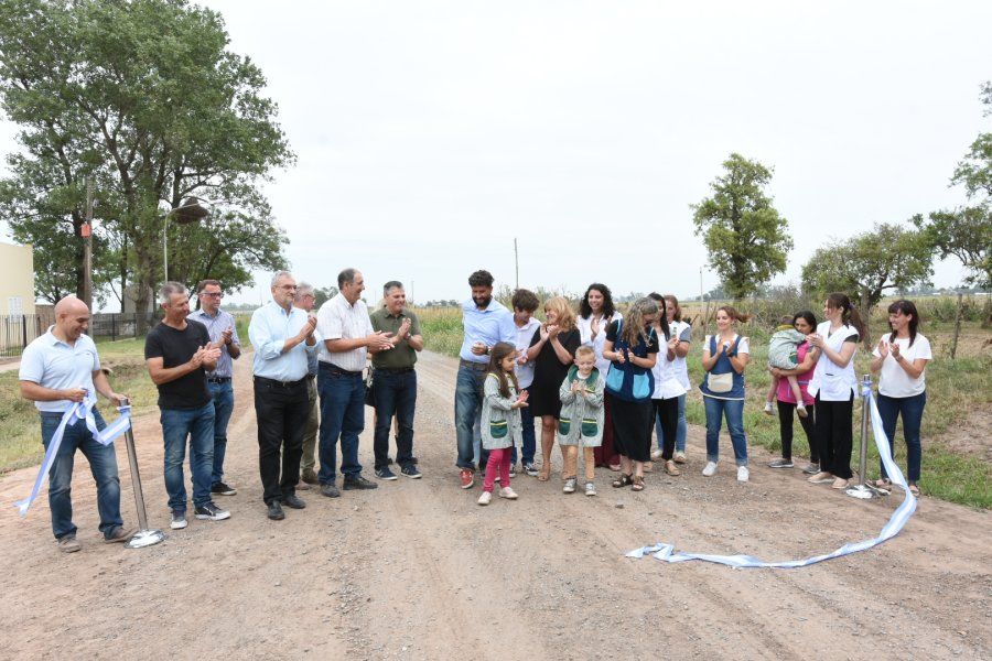 Se inauguraron obras del programa Provincial “Caminos de la Ruralidad”