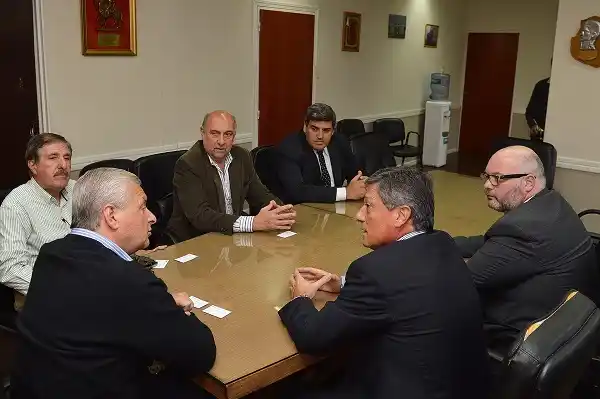 Lauritto recibió al Gerente General del Banco de Entre Ríos