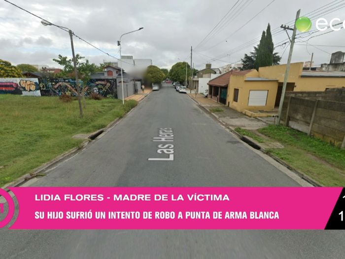 Bajo amenaza con arma blanca, le robaron el celular a un joven en Las Heras al 1600