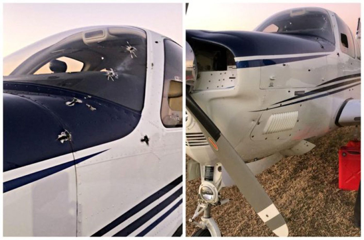 Grupo comando atacó con fusiles a una avioneta y sospechan de una trama narco