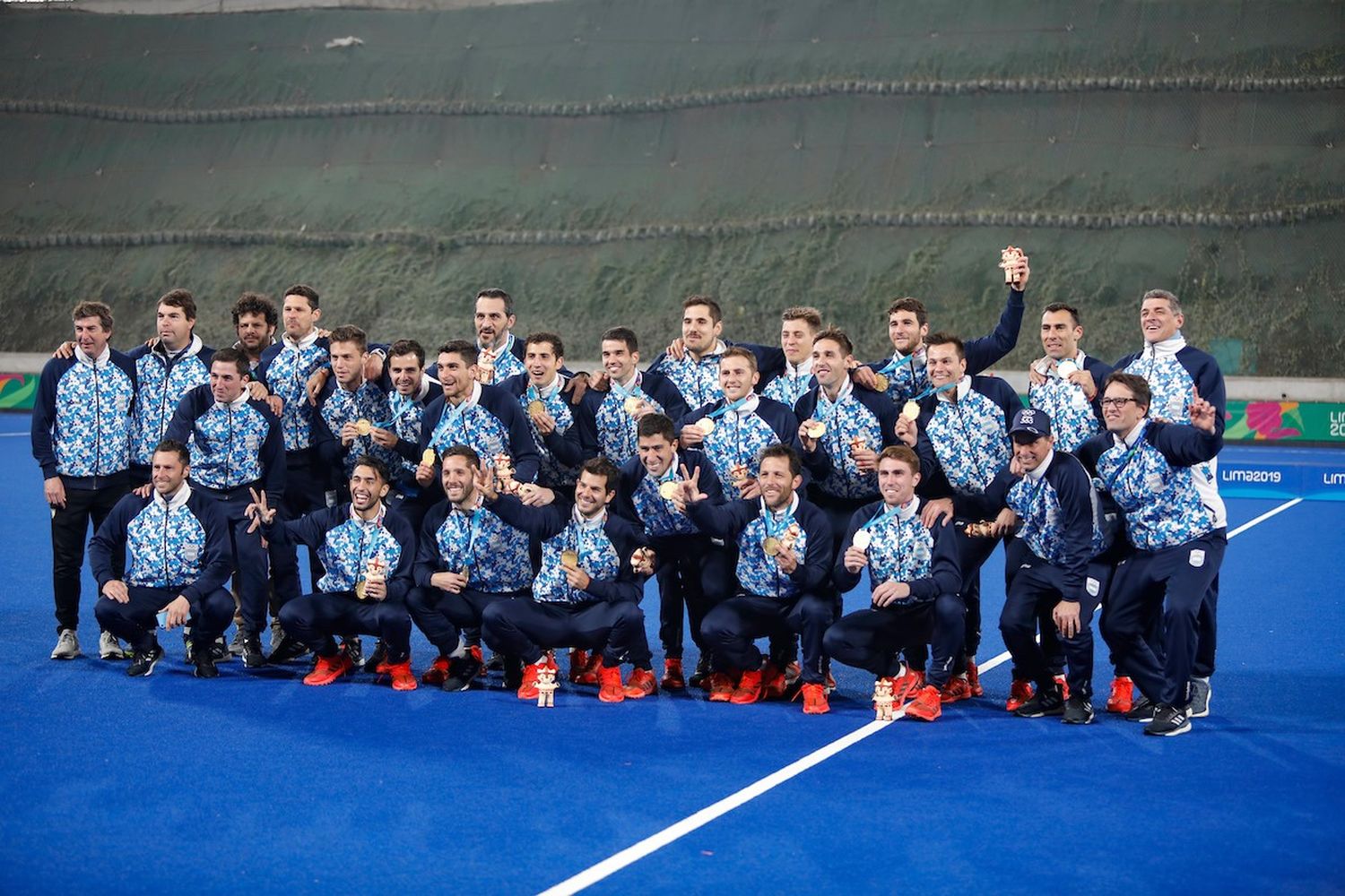 Los Leones no dejaron dudas: goleada, Oro y clasificación a Tokio 2020