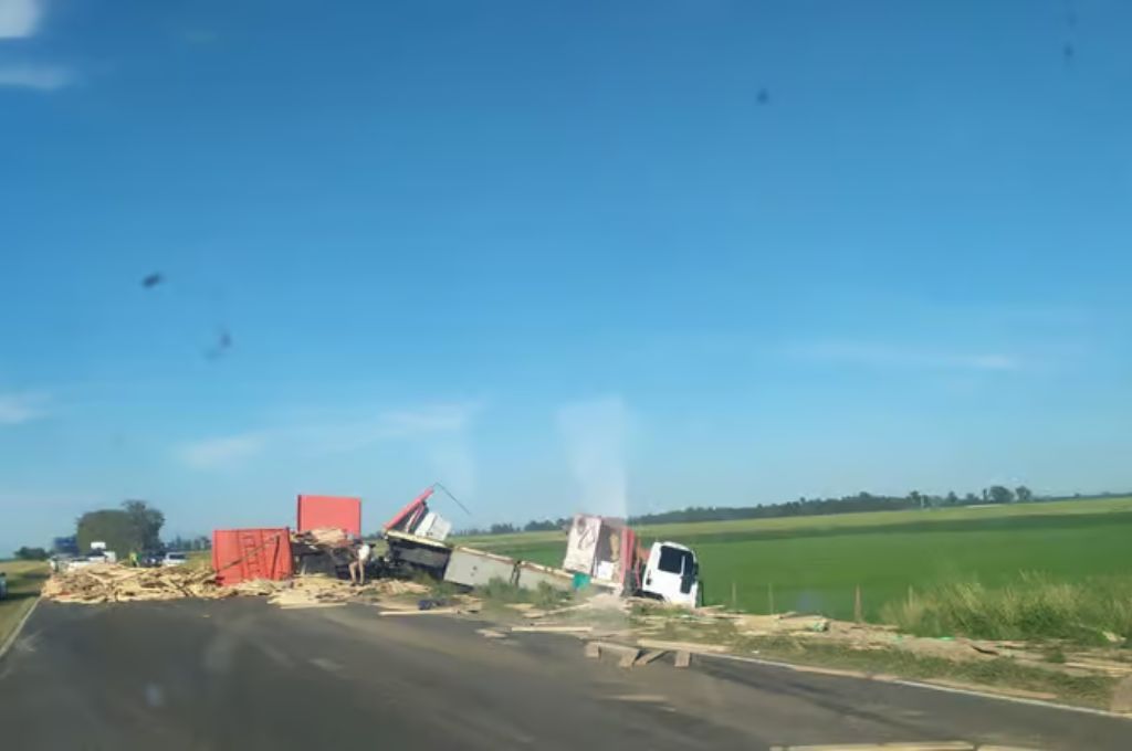 Choque en ruta 33