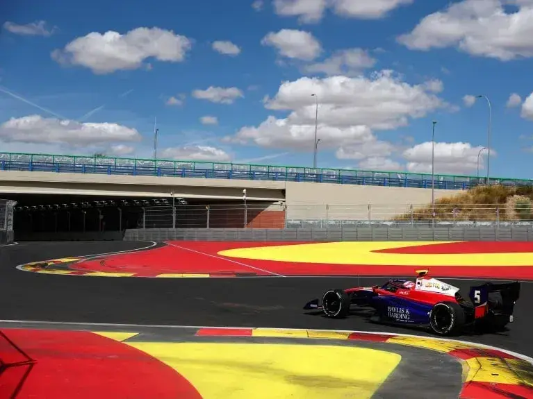 La F3 testeó el Madring de cara a su debut en el calendario de la F1 el próximo fin de semana. Foto:
