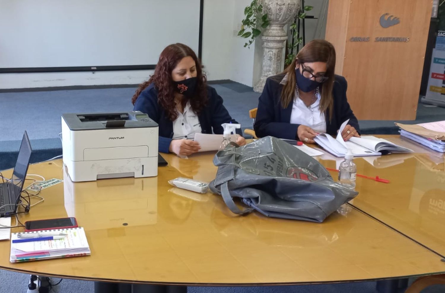 OSSE trazó mejoras sobre el sistema pluvial en cuatro barrios