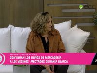Continúan los envíos de mercadería para Bahía Blanca