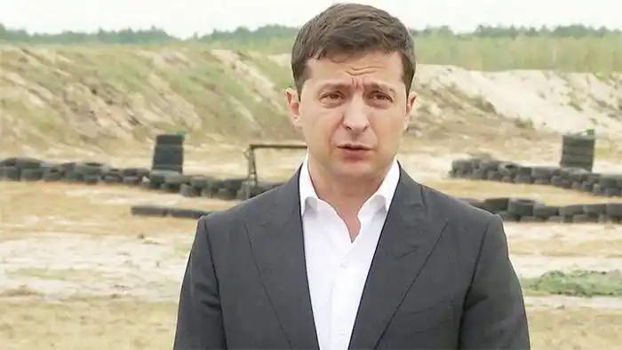 El presidente Zelenski: �SNos dejaron solos para defender nuestro Estado⬝