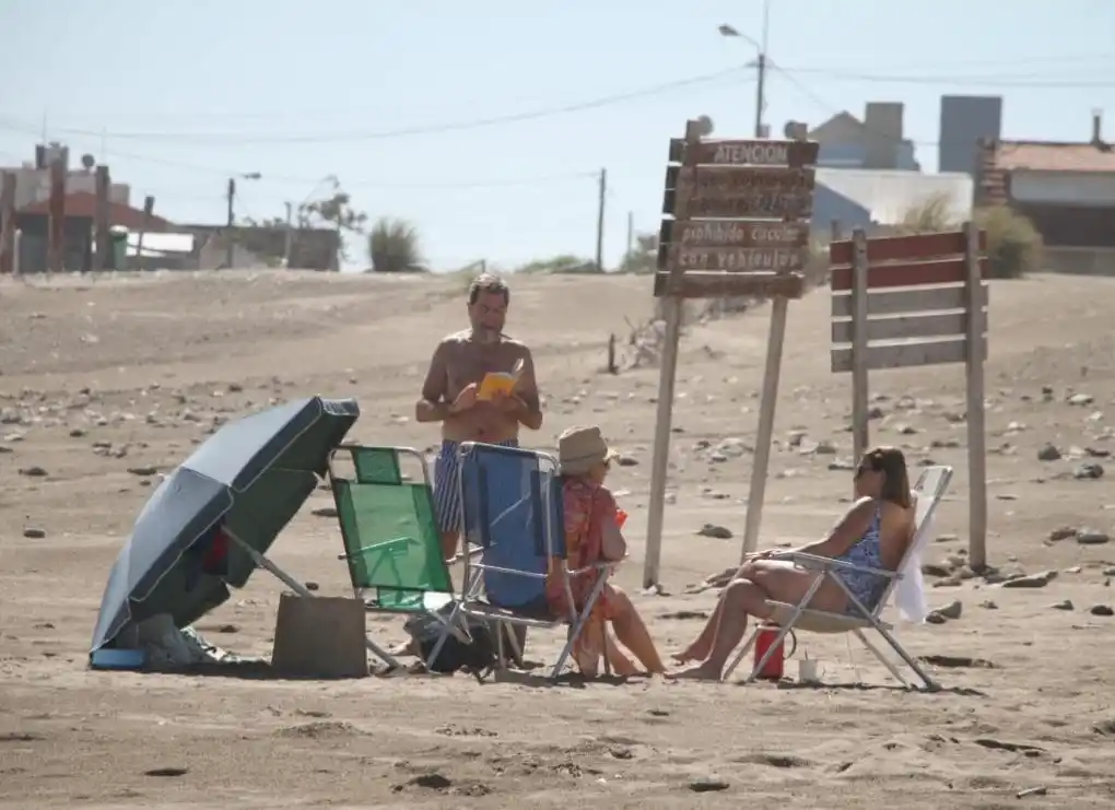 Claromecó tuvo un amigable día playero