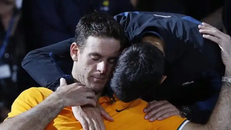 Del Potro contó qué le dijo Djokovic tras ganarle en el US Open