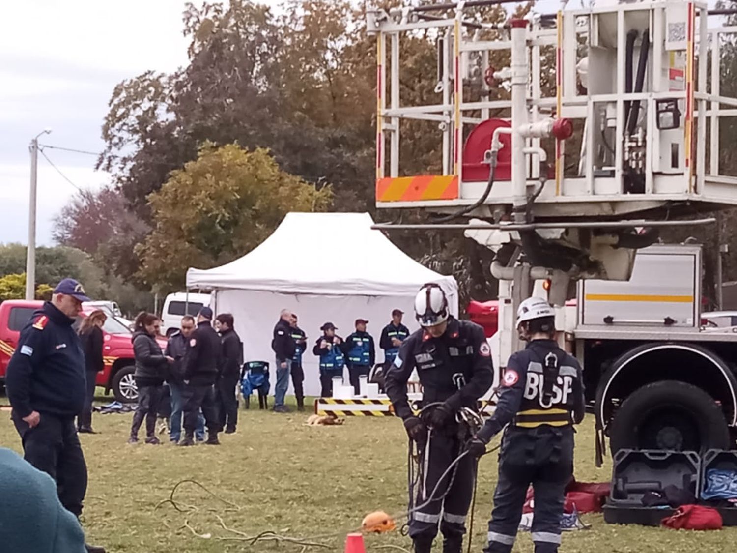 [VIDEO] Día del Bombero Voluntario: exhibición de vehículos y equipamiento en el Paseo Público