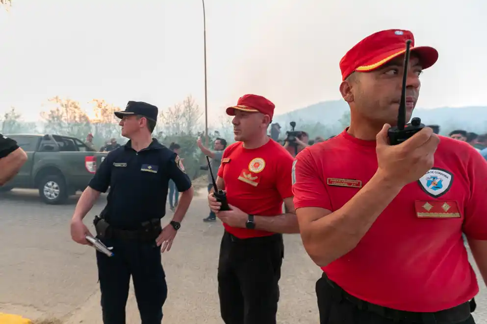 Quedó contralado el foco que ayer avanzó entre Cabalango, Carlos Paz, San Antonio, El Fantasio y alrededores.