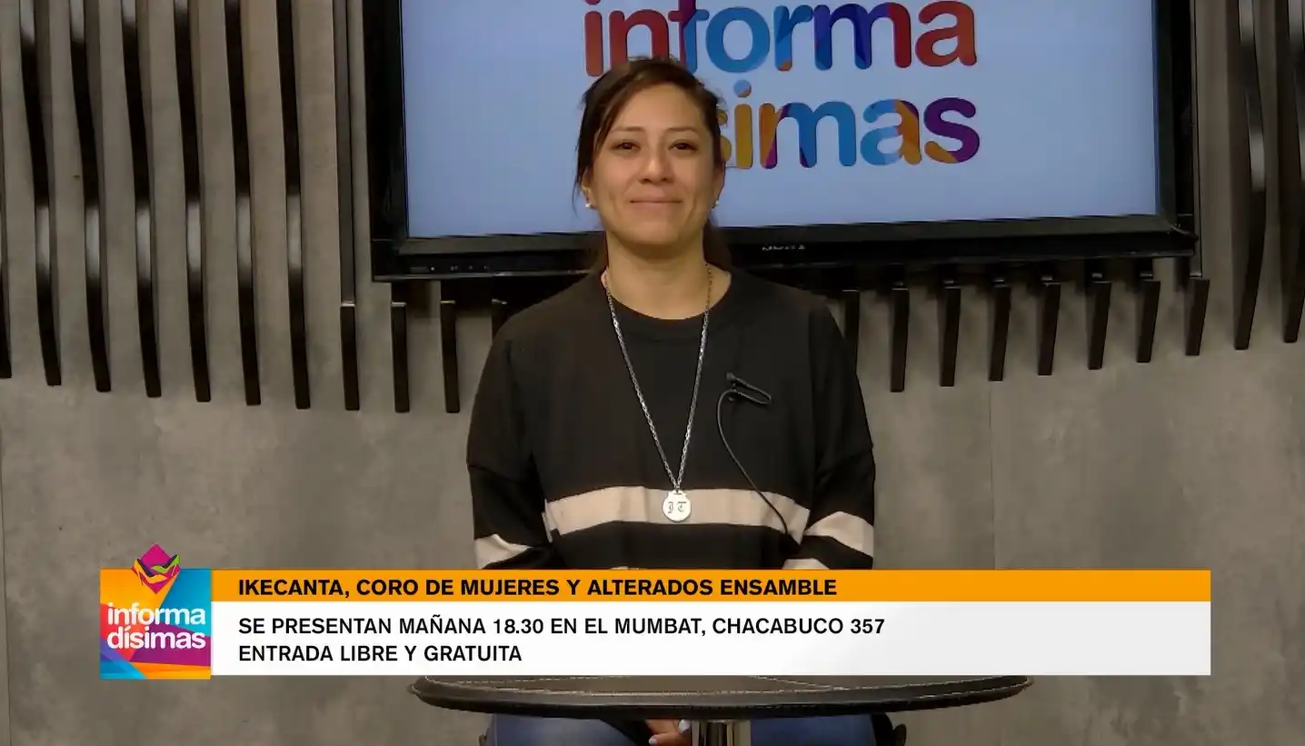 Ikecanta Coro de mujeres y Alterados ensamble se presentan mañana 18:30 en el Mumbat