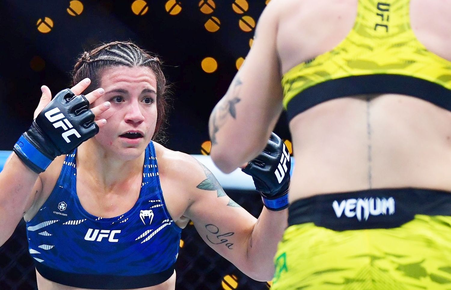 Ailín Pérez ganó una verdadera batalla y sigue creciendo en la división Gallo de UFC