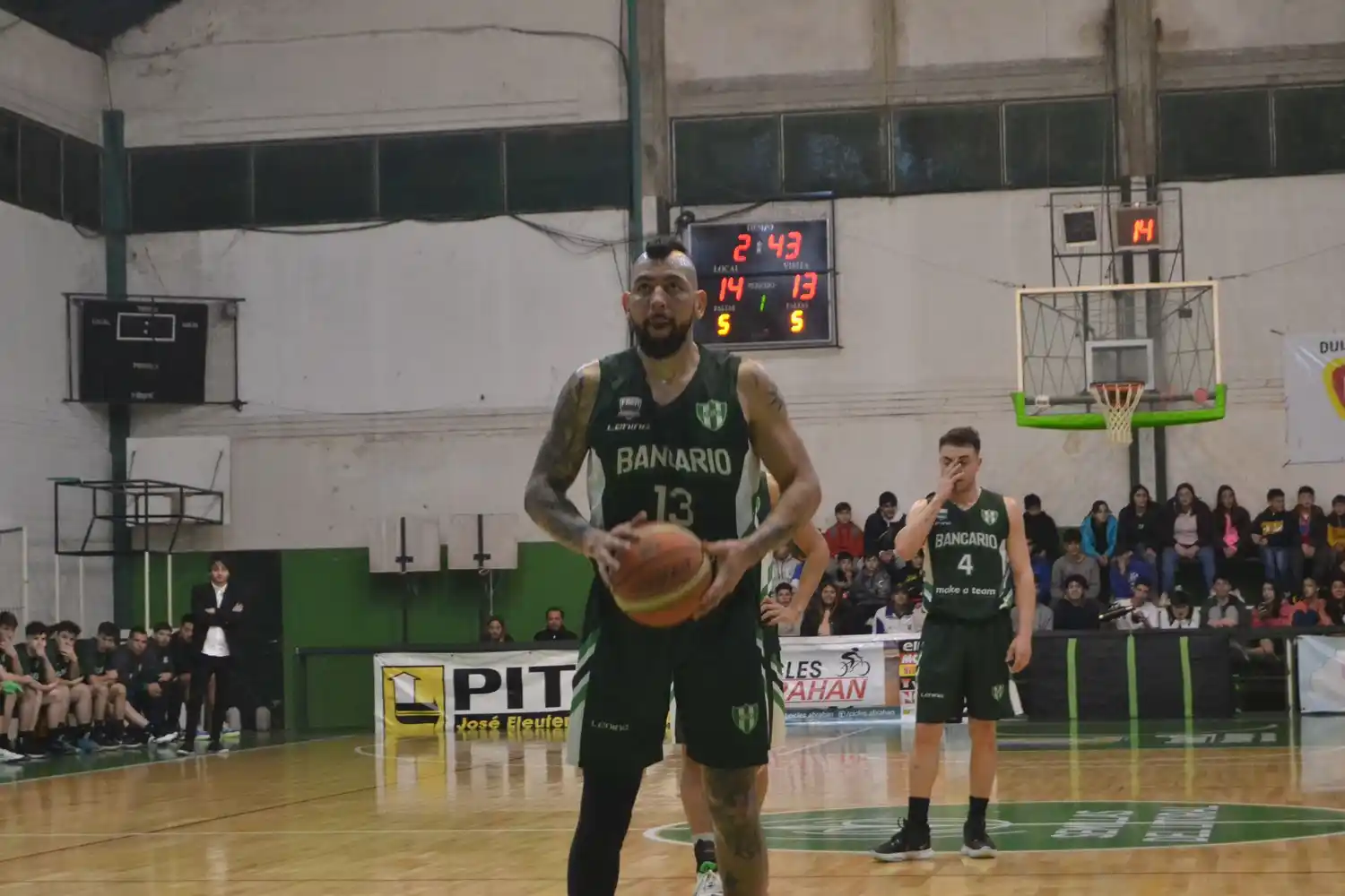 Gran partido de Leandro Geréz. Ante B.H. el próximo viernes para el santafesino será un partido muy especial.