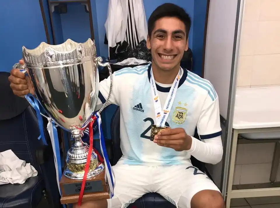 Yoel Juárez fue campeón en Rusia con la Selección