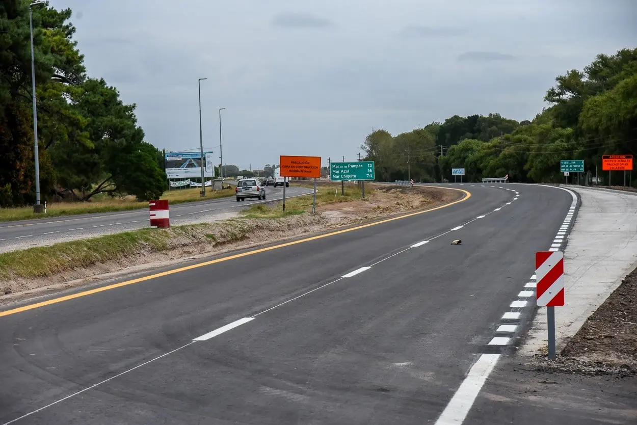 Obras de la autovía en ruta 11