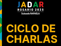 Inicia a las 14, el ciclo de charlas en el marco de los JADAR 20025.
