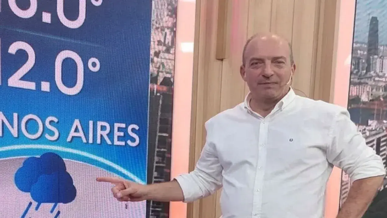 Murió Fernando Confessore el histórico meteorólogo de TN y El Trece a los 58 años