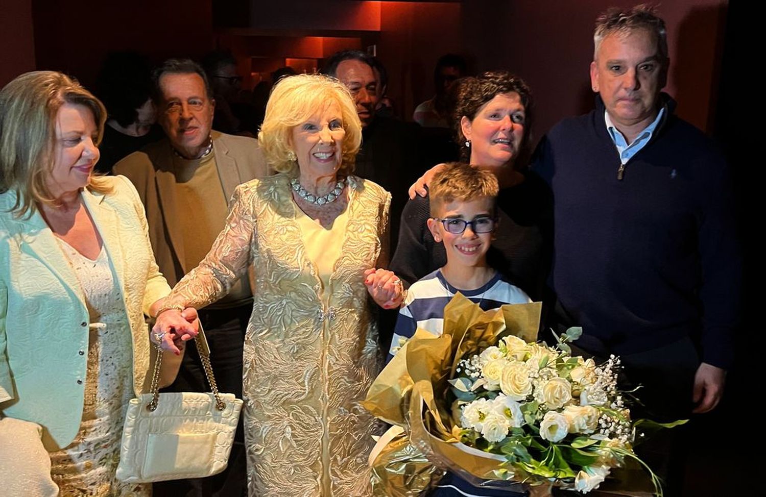 Mirtha Legrand sorprendió con su presencia en la función de Cyrano en el Teatro Tronador BNA