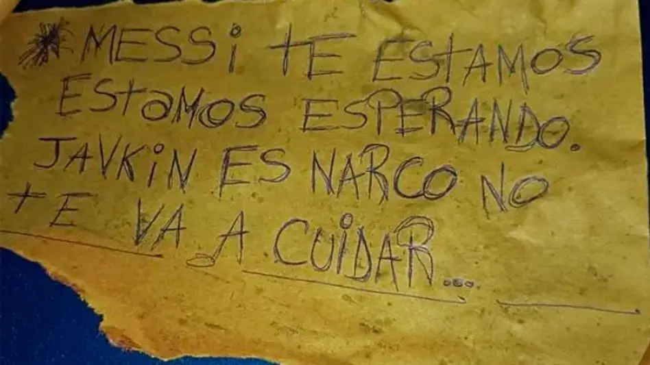 La hipótesis de Javkin sobre la amenaza narco a Messi
