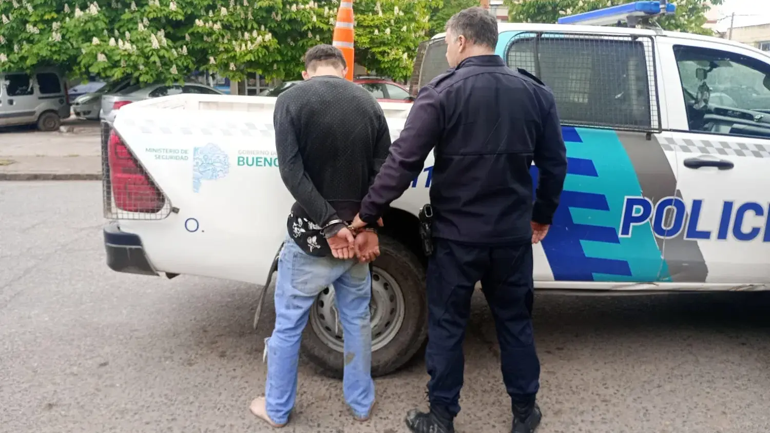 El joven fue detenido