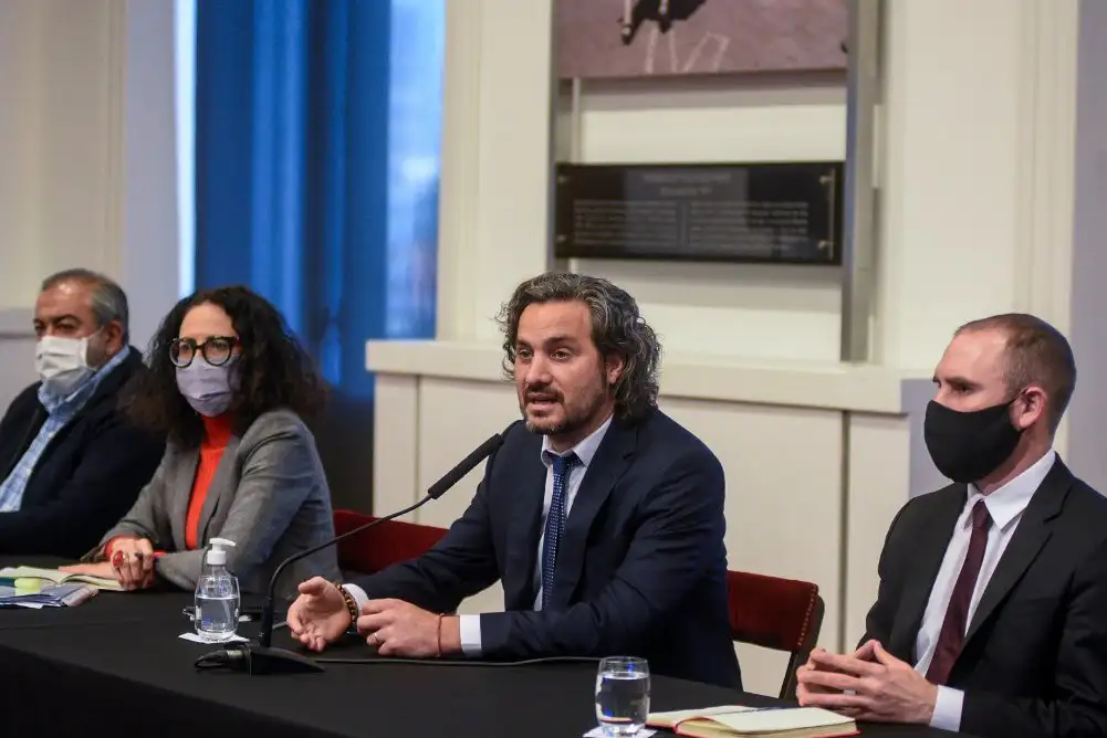 “El primer tiempo lo ganamos, ahora viene la negociación con el FMI”, sostuvo Cafiero