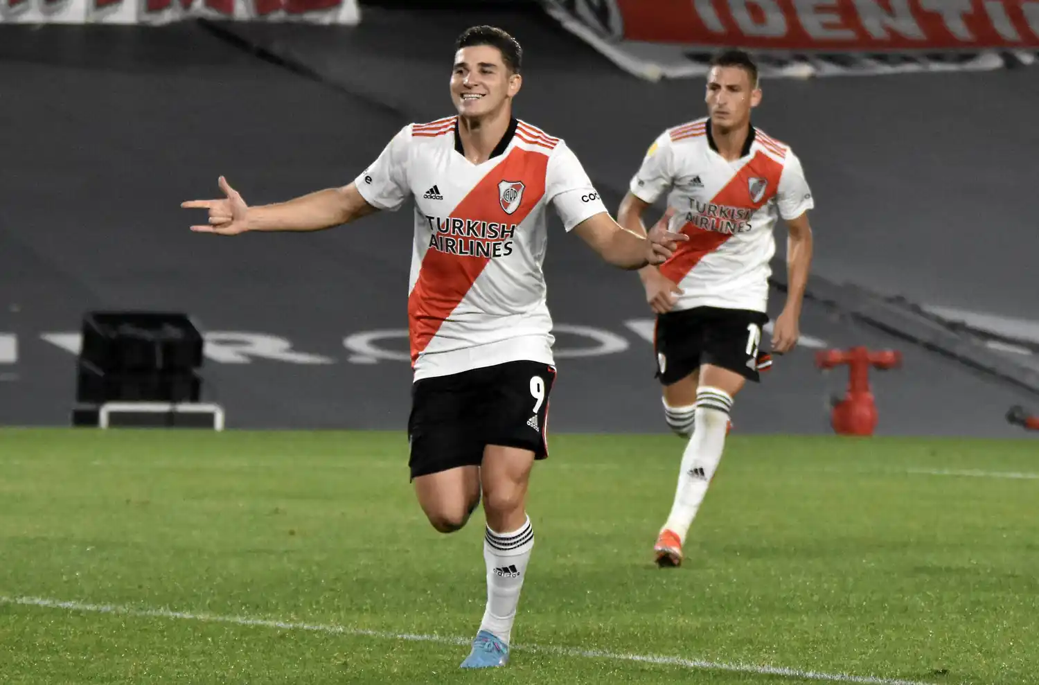 Julián Álvarez, delantero del River de Gallardo.