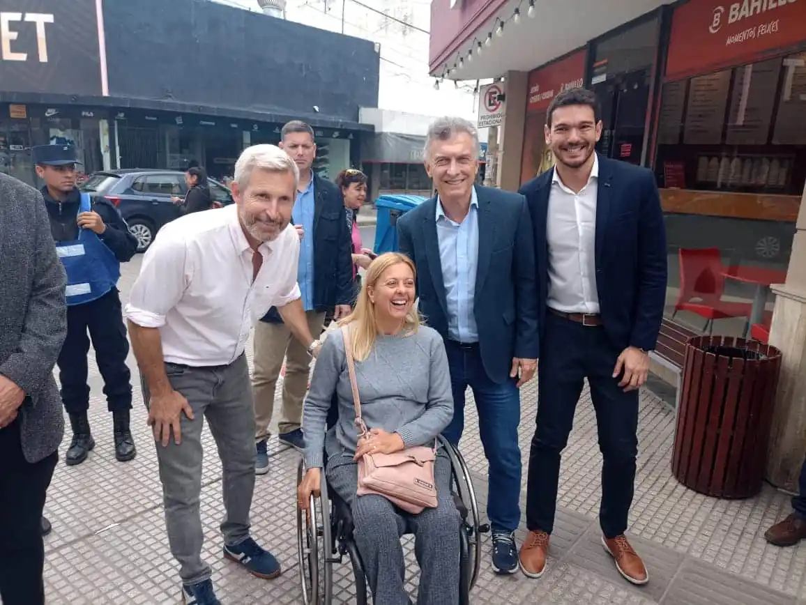 Hildermann acompañó la visita de Macri en Paraná