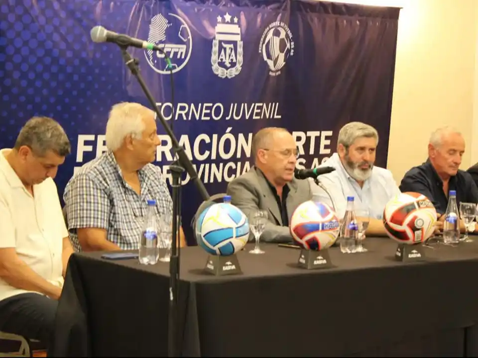 Las autoridades de Federación Norte presentaron el certamen juvenil. PH: agencia.