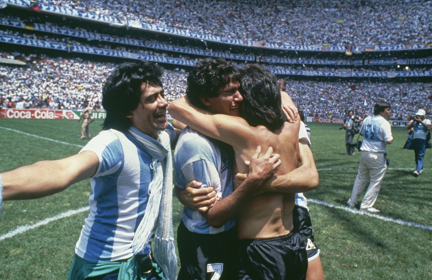 JORGE BURRUCHAGA SE VISTIÓ DE MARADONA PARA DARLE A LA ARGENTINA UNA GRAN ALEGRÍA EN EL MUNDIAL MÉXICO 86