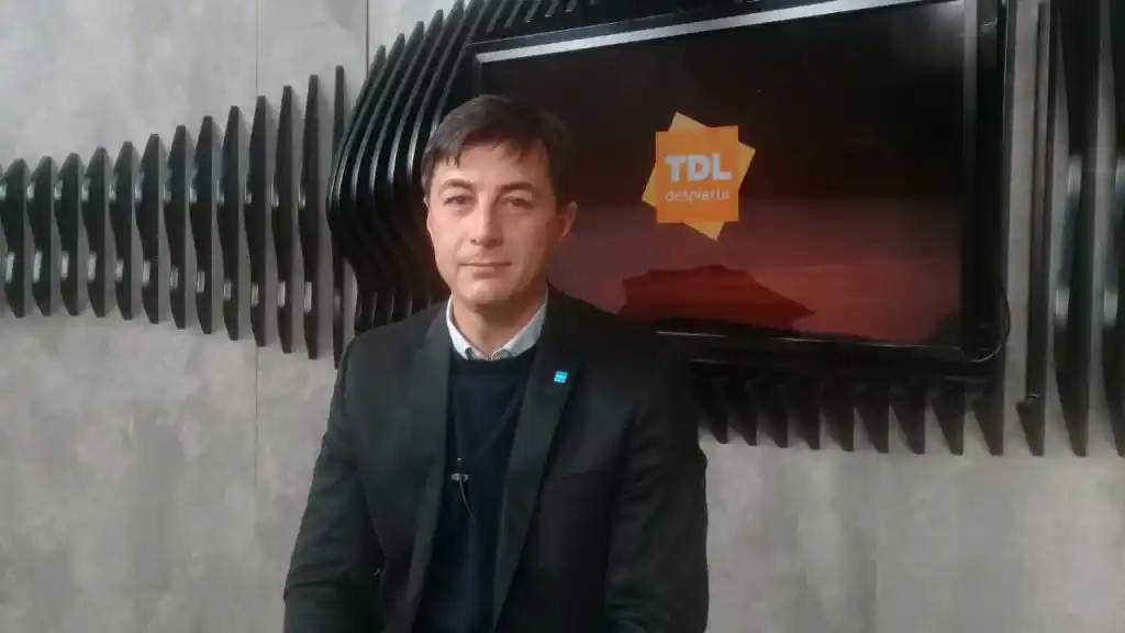 Dario Mendez en el desayuno de Tandil Despierta