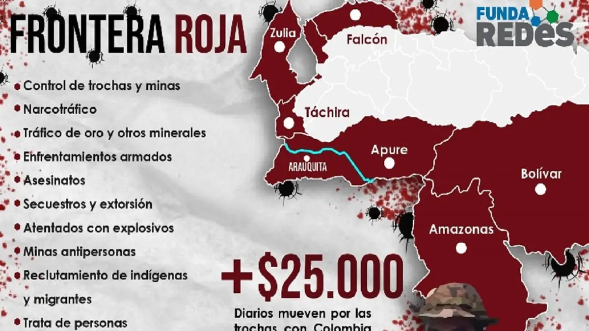 FRONTERA TEÑIDA DE SANGRE: cómo la violencia se apodera cada vez más de varios estados de Venezuela