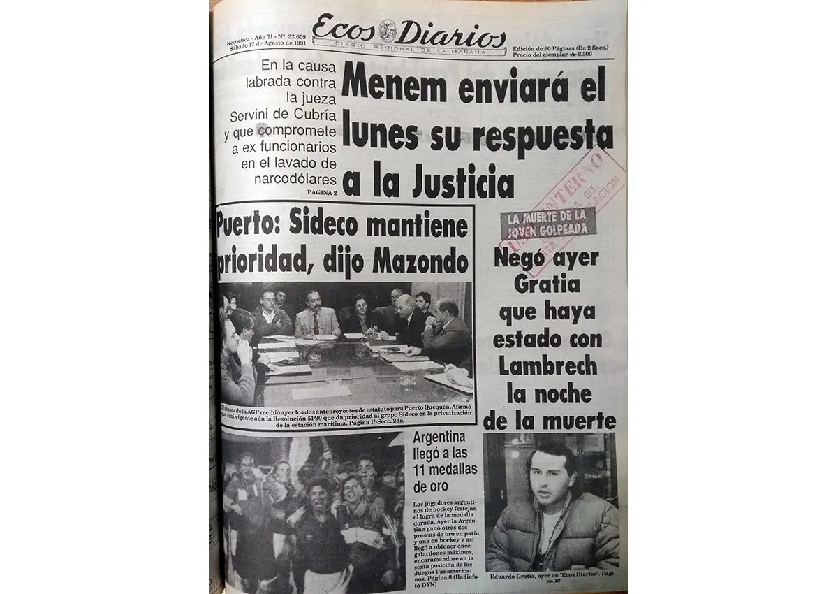 Sábado 17 de Agosto de 1991