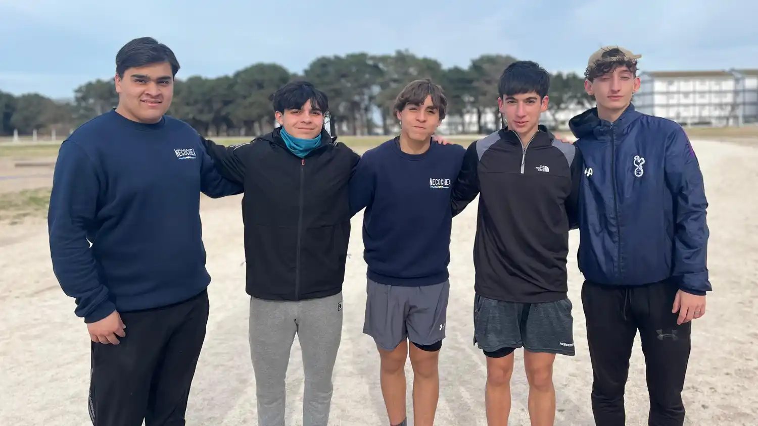 Uno de los grupos de la Escuela, que se encuentra en plena preparación