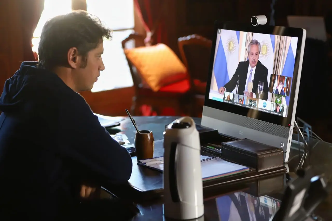 El gobernador Kicillof dio negativo en su test de coronavirus