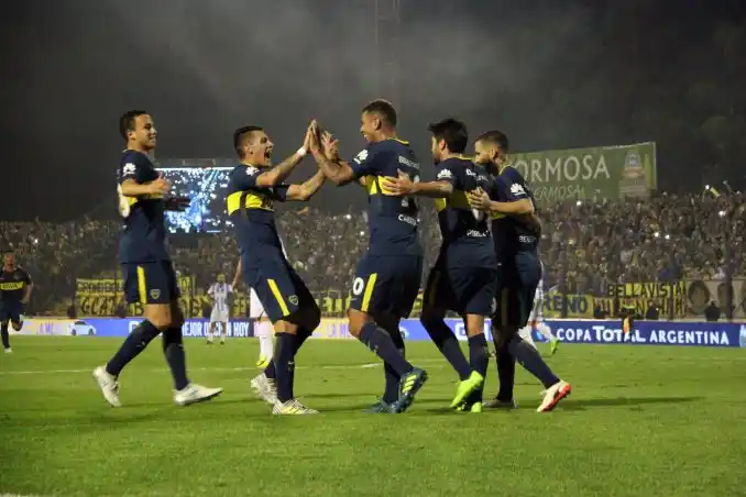 Los goles del triunfo de Boca ante Gimnasia y Tiro por Copa Argentina
