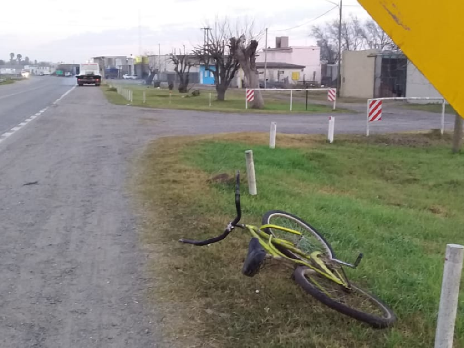 Ciclista está grave tras ser arrollado en la ruta 19, en barrio Acapulco 