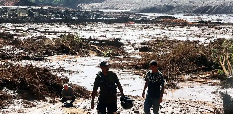 Mortal avalancha en Brasil