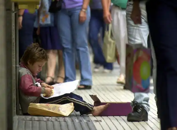 El 48% de los chicos en la Argentina vive en la pobreza, según Unicef