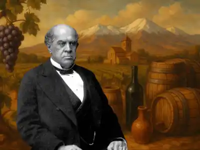 Michel Pouget, Sarmiento y el origen del vino argentino