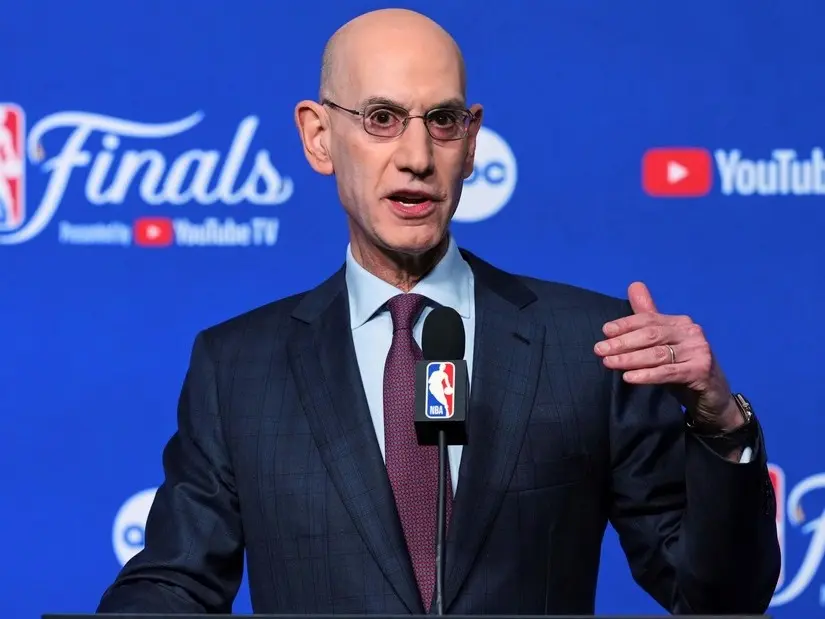 Adam Silver aseguró que al enterarse de los arrestos de Rozier y Billups sintió "un nudo en el estómago". Foto AP
