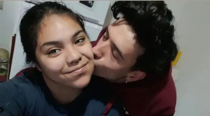 La foto que publicó Elías Benítez para despedir a Ariadna Martínez.